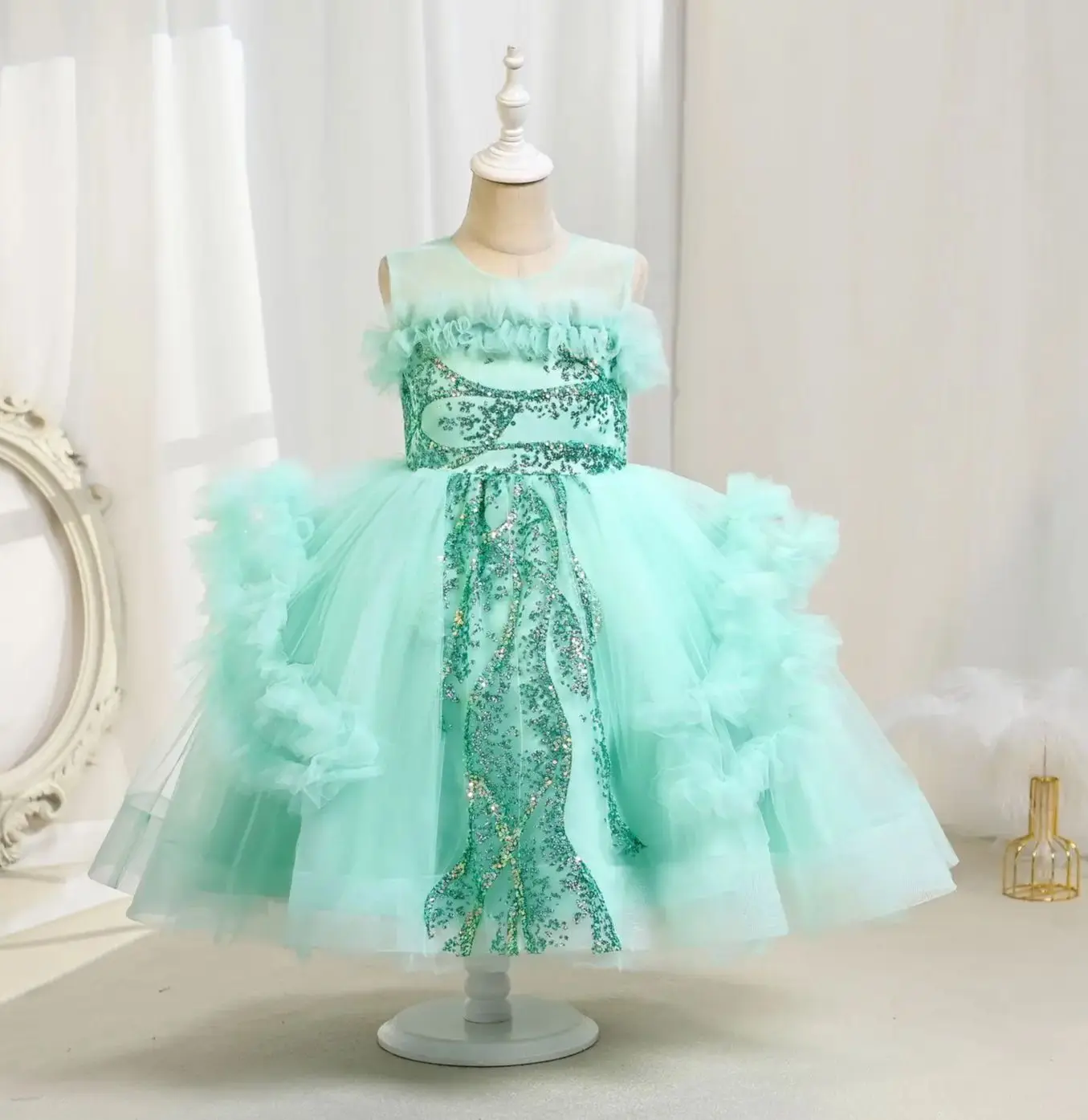 Новое детское праздничное платье для девочек, новинка, бальное платье, платья принцессы для девочек, детская одежда-пачка с блестками от 3 до 10 лет
Новое детское праздничное платье для девочек, новинка, бальное платье, платья принцессы для девочек, детская одежда-пачка с блестками от 3 до 10 лет
