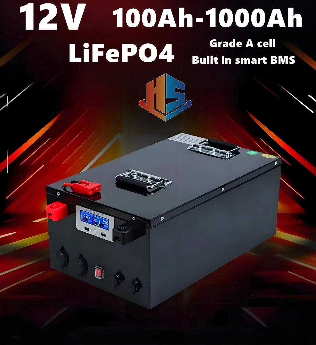 12V 12V 12V multifunctional deep cycle high-power 12V LiFePO4 battery for Solar energy RVInverter Camping Outdoor power+charger
12V 12V 12V multifunctional deep cycle high-power 12V LiFePO4 battery for Solar energy RVInverter Camping Outdoor power+charger