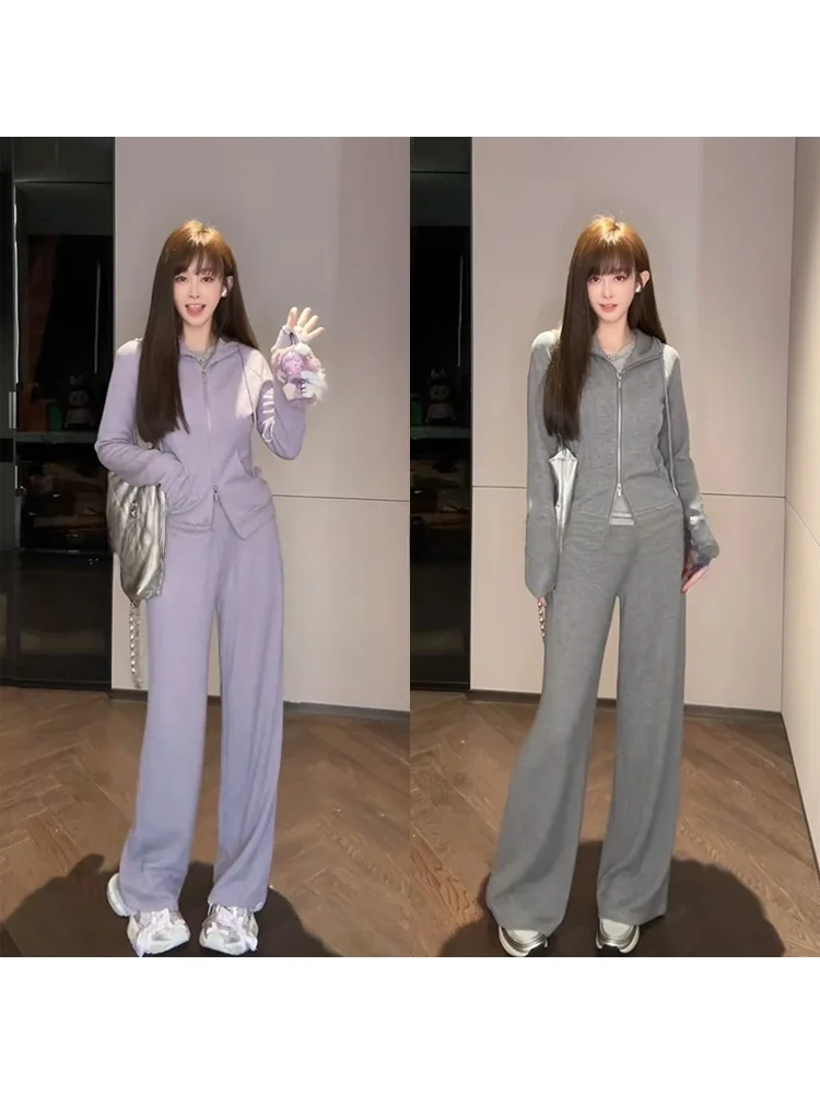 Mimius Pure Cotton Hoodie Sweatshirt Women's Loose Comfortable Casual Long Pants Set Anti-Aging Spring Autumn Fashion
Mimius Pure Cotton Hoodie Sweatshirt Women's Loose Comfortable Casual Long Pants Set Anti-Aging Spring Autumn Fashion