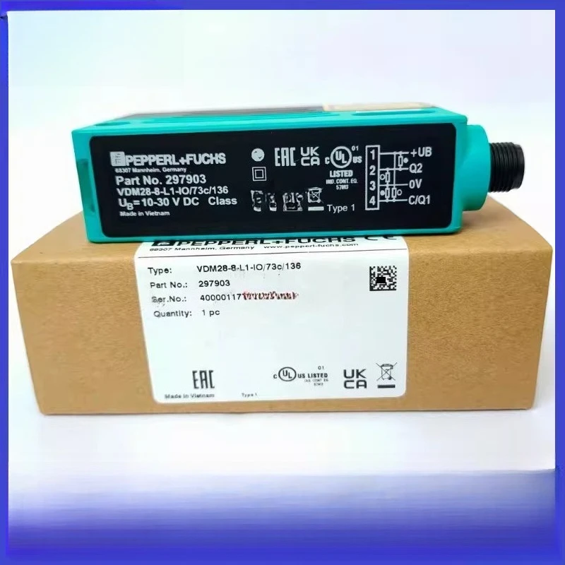 Лазерный датчик расстояния VDM28-8-L1-IO/73C/136 15-L-I0/110/122
Лазерный датчик расстояния VDM28-8-L1-IO/73C/136 15-L-I0/110/122