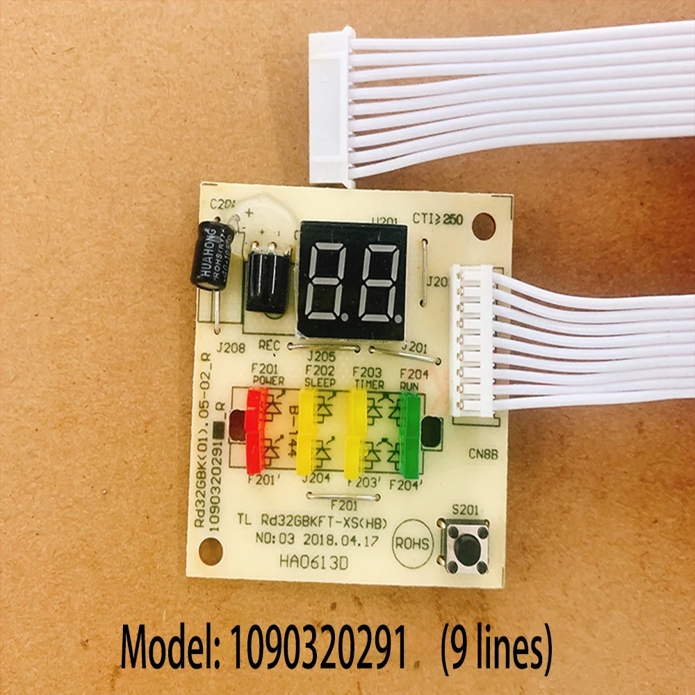 Suitable for TCL air conditioning receiver board display board circuit board 1090320291/1090320292
Suitable for TCL air conditioning receiver board display board circuit board 1090320291/1090320292
