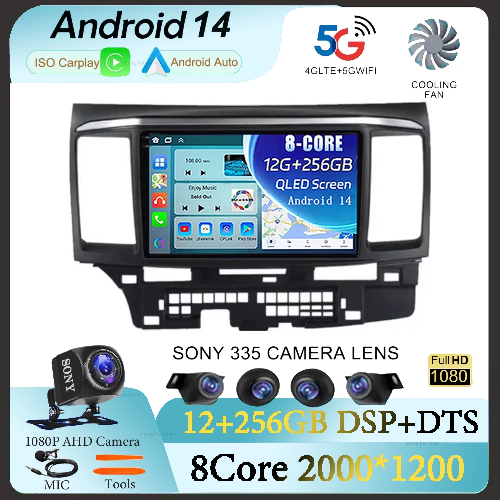 9-дюймовый Android 14 для MITSUBISHI LANCER 9 10 X 2008 2009 2010 2011-2016 Автомобильный радиоприемник Стерео аудио GPS плеер Carplay Автоэкран
9-дюймовый Android 14 для MITSUBISHI LANCER 9 10 X 2008 2009 2010 2011-2016 Автомобильный радиоприемник Стерео аудио GPS плеер Carplay Автоэкран