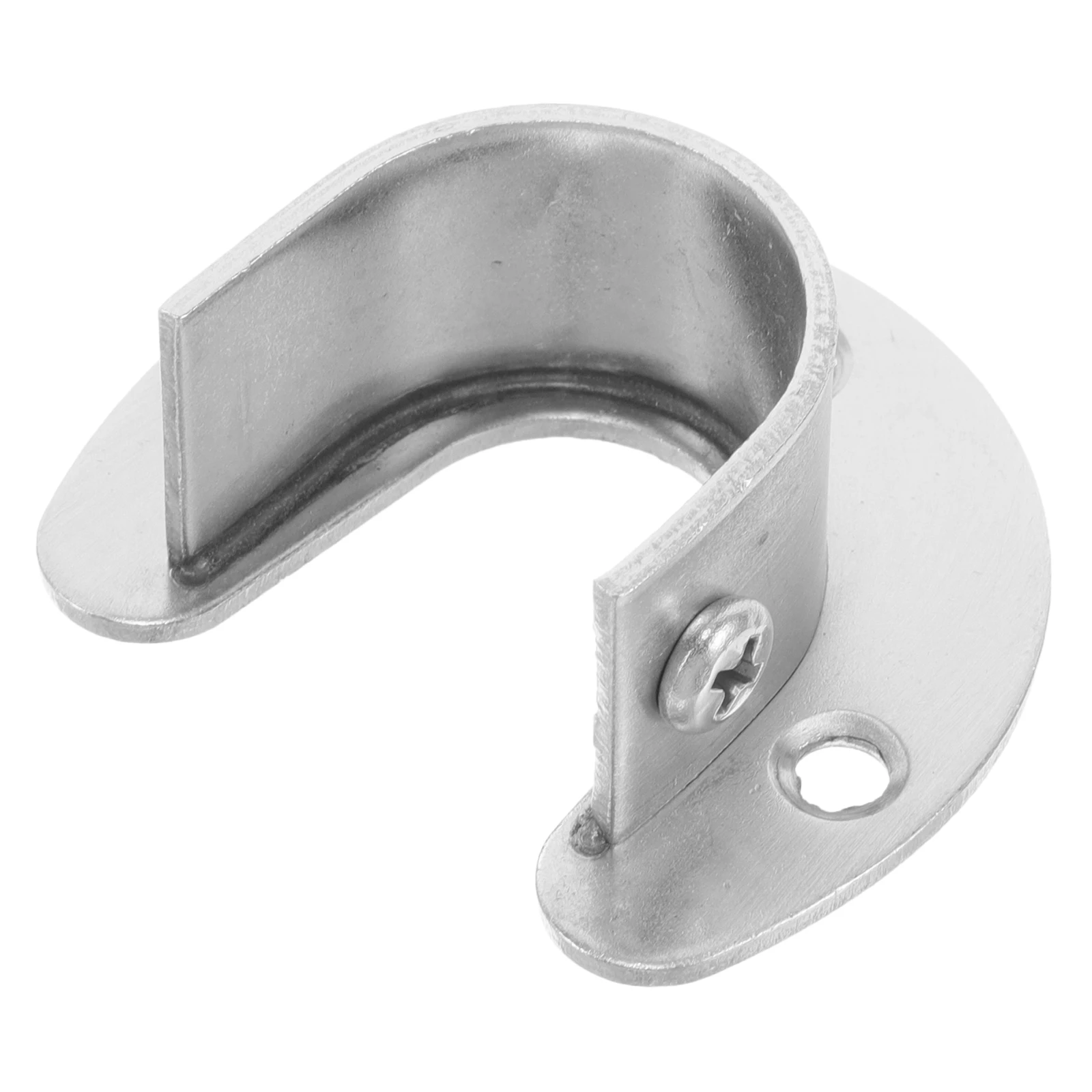 Black Stainless Steel Flange Seat for Closet Rods Heavy Duty Wall Mount Pole Socket Round Tube Holder Organized Space Saving
Black Stainless Steel Flange Seat for Closet Rods Heavy Duty Wall Mount Pole Socket Round Tube Holder Organized Space Saving