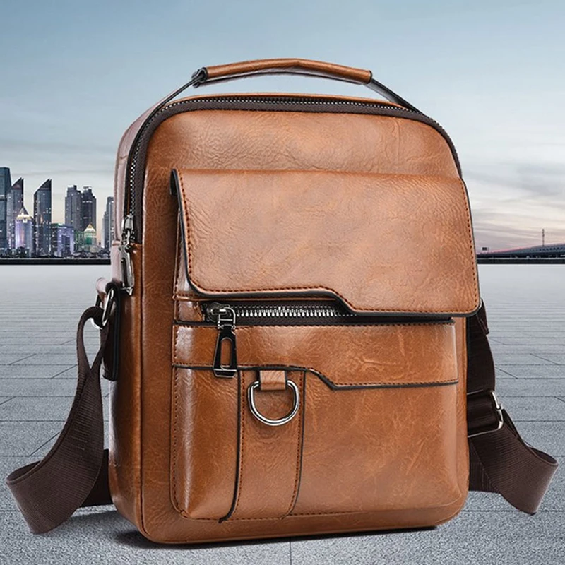 Men's Business Shoulder Bag, Made of Pu Material, Adjustable Shoulder Strap, Suitable for Daily Outing,Travel,Business Commuting
Men's Business Shoulder Bag, Made of Pu Material, Adjustable Shoulder Strap, Suitable for Daily Outing,Travel,Business Commuting
