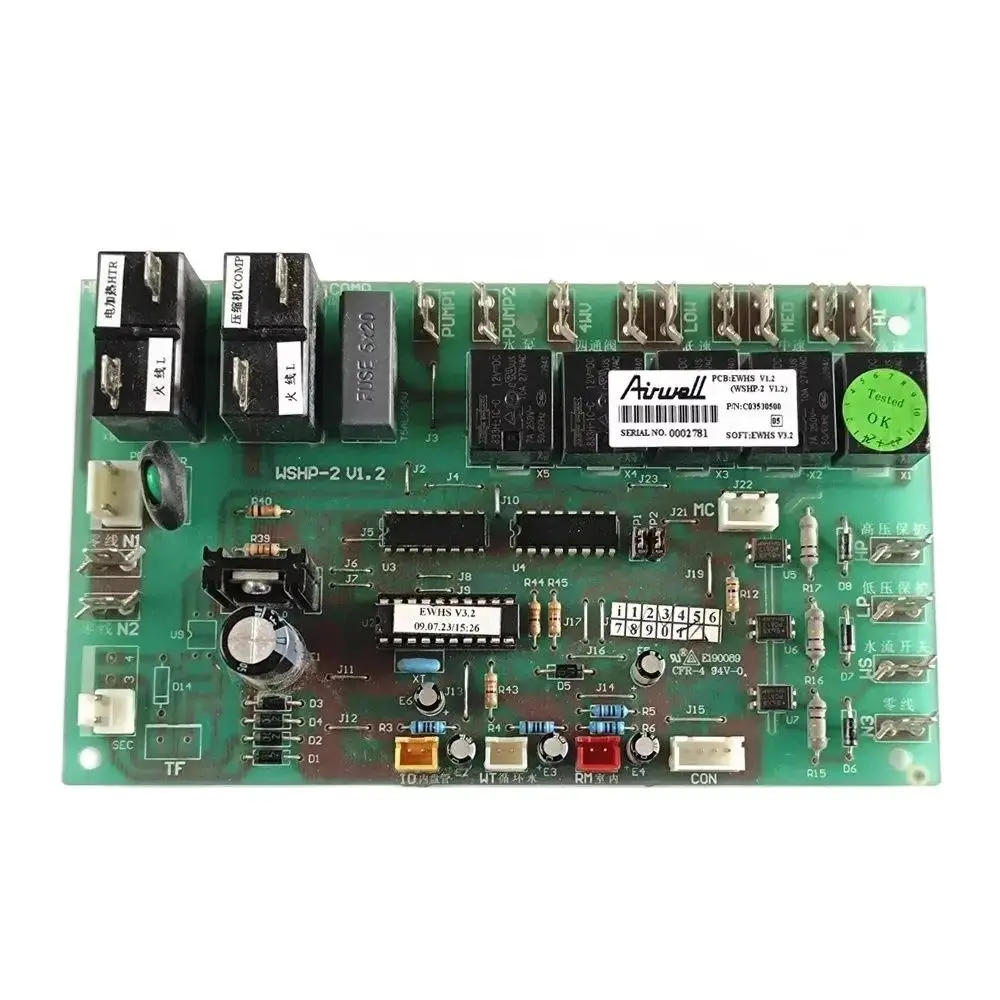 Original For Airwell Air Conditioner Main Control Board Motherboard EWHS V1.2 WSHP-2 C03530500
Original For Airwell Air Conditioner Main Control Board Motherboard EWHS V1.2 WSHP-2 C03530500