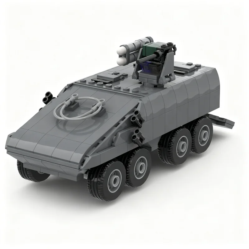 NEW 568PCS MOC Military Boxer Apc Model Creative Building Blocks Assembly Building Blocks Display Birthday Gift Collection Set
NEW 568PCS MOC Military Boxer Apc Model Creative Building Blocks Assembly Building Blocks Display Birthday Gift Collection Set