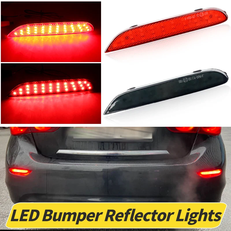 2 шт. светодиодный стоп-сигнал, отражатель заднего бампера, противотуманная фара для Infiniti для Nissan Qashqai 16-22 X-trail 14-16 Teana Altima 19-21
2 шт. светодиодный стоп-сигнал, отражатель заднего бампера, противотуманная фара для Infiniti для Nissan Qashqai 16-22 X-trail 14-16 Teana Altima 19-21