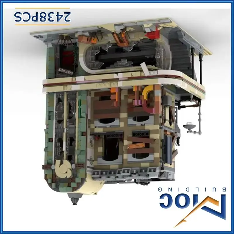 MOC классическая серия фильмов, сцена в центре города, закусочная модель, строительные блоки, креативная архитектура, игрушки, сборка своими руками, кирпичи, рождественские подарки
MOC классическая серия фильмов, сцена в центре города, закусочная модель, строительные блоки, креативная архитектура, игрушки, сборка своими руками, кирпичи, рождественские подарки