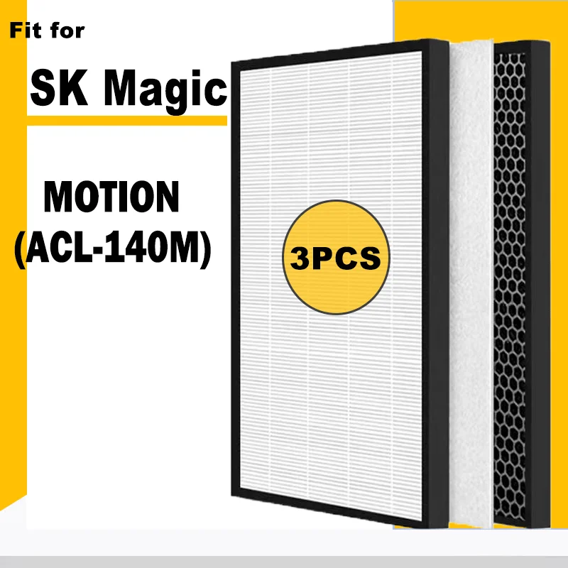 Сменный HEPA-фильтр и дезодорирующий фильтр для очистителя воздуха SK magic MOTION (ACL-140M)
Сменный HEPA-фильтр и дезодорирующий фильтр для очистителя воздуха SK magic MOTION (ACL-140M)