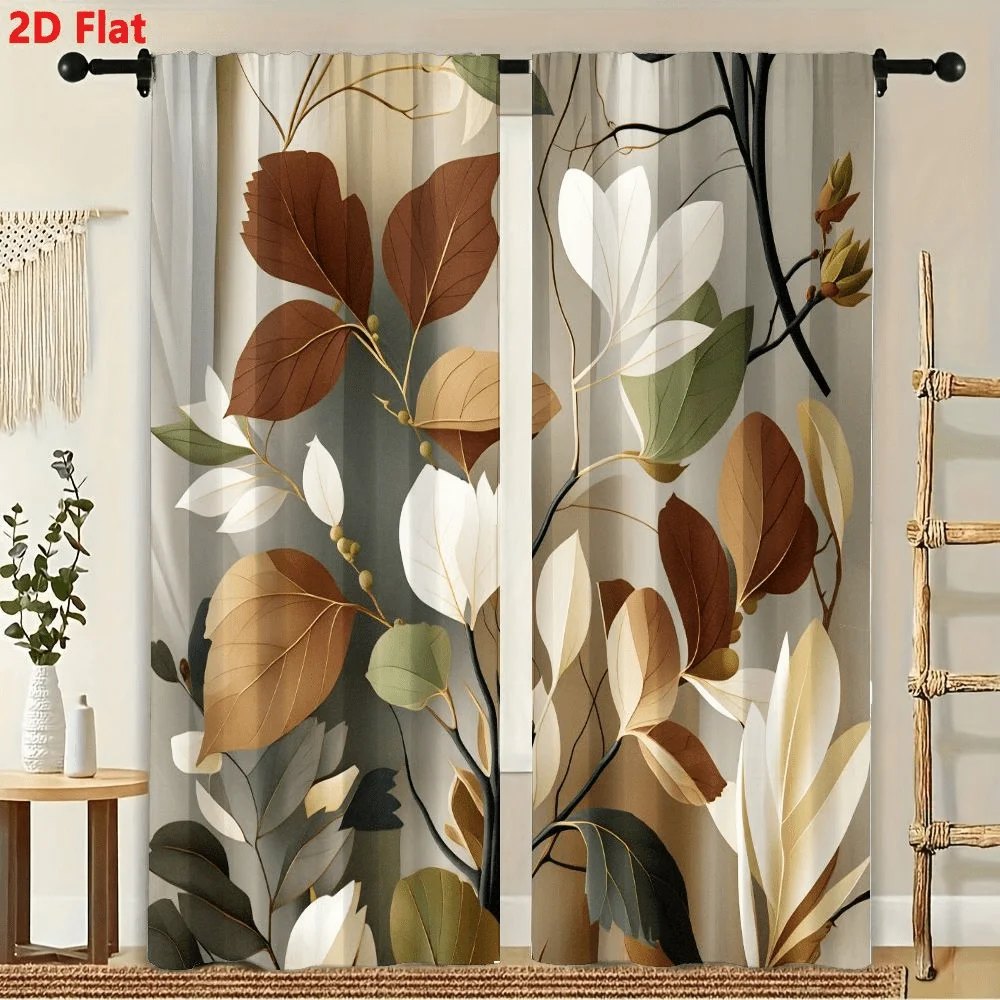 2Pcs Curtains Abstract Botanical Leaves Window Drapes for Bedroom Room Decor Decoration Window Treatment.
2Pcs Curtains Abstract Botanical Leaves Window Drapes for Bedroom Room Decor Decoration Window Treatment.