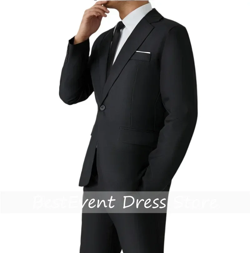 Suit Men's Fashion Casual Outdoor Gentleman Business Wedding Slim-fit Formal British Style Wedding Suit Customized
Suit Men's Fashion Casual Outdoor Gentleman Business Wedding Slim-fit Formal British Style Wedding Suit Customized