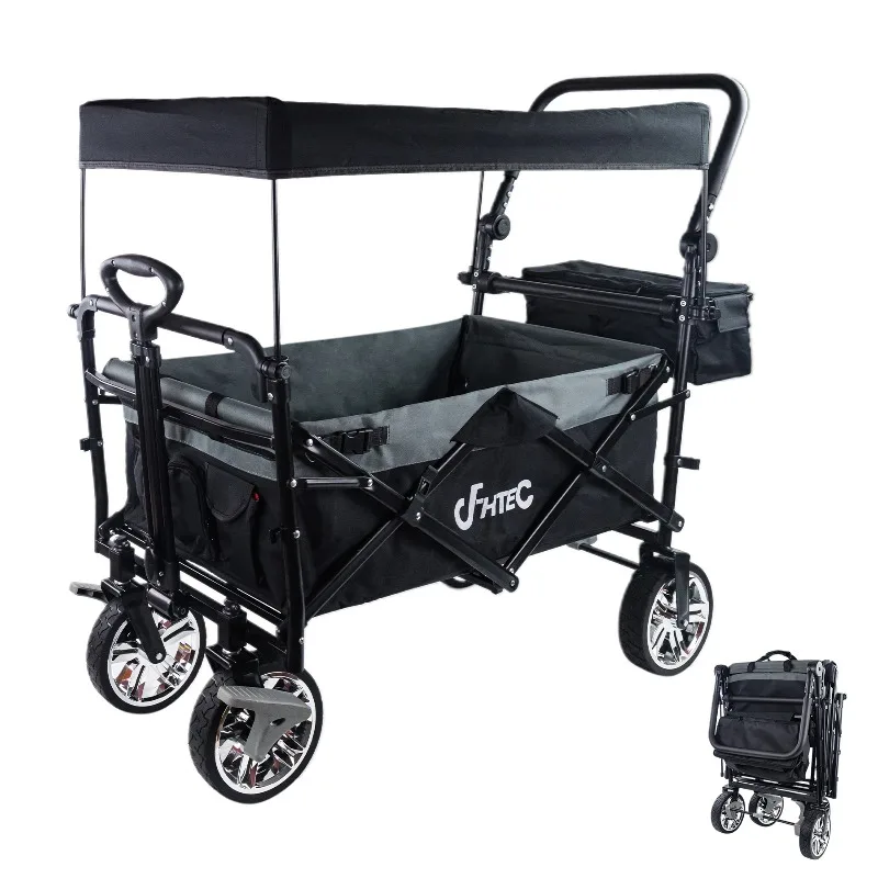 Airo Camping Beach Folding Wagon with Big Four-Wheel Roll Container Customizable OEM Support Canopy Folding Wagon Cart
Airo Camping Beach Folding Wagon with Big Four-Wheel Roll Container Customizable OEM Support Canopy Folding Wagon Cart