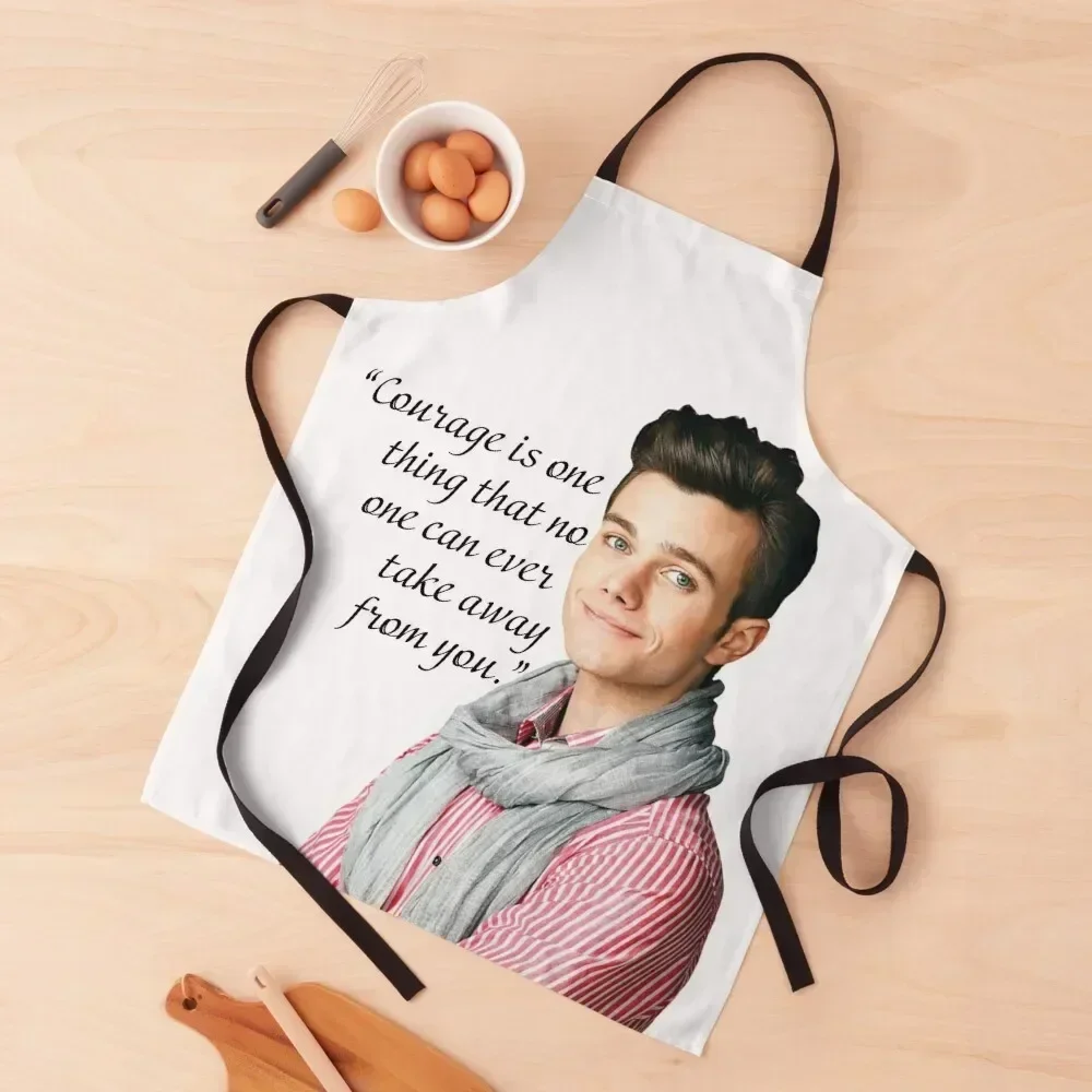 Chris Colfer Courage Quote Apron chef costume Restaurant Kitchen Equipment with pockets work ladies Apron
Chris Colfer Courage Quote Apron chef costume Restaurant Kitchen Equipment with pockets work ladies Apron