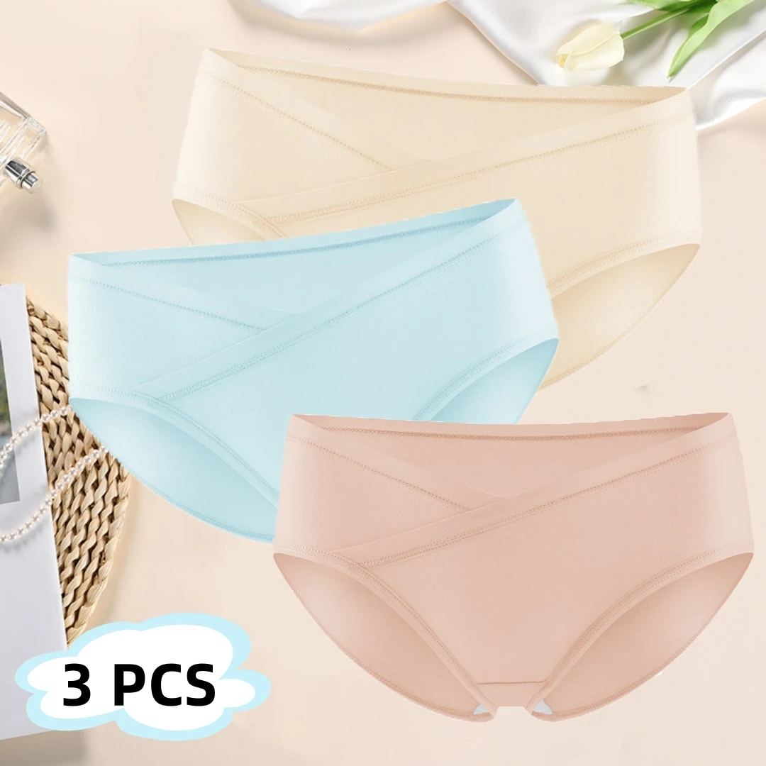 3 PCSWomen's Japanese and Korean Comfortable Breathable Briefs Cotton Low Waist Breathable Briefs Plus Size
3 PCSWomen's Japanese and Korean Comfortable Breathable Briefs Cotton Low Waist Breathable Briefs Plus Size
