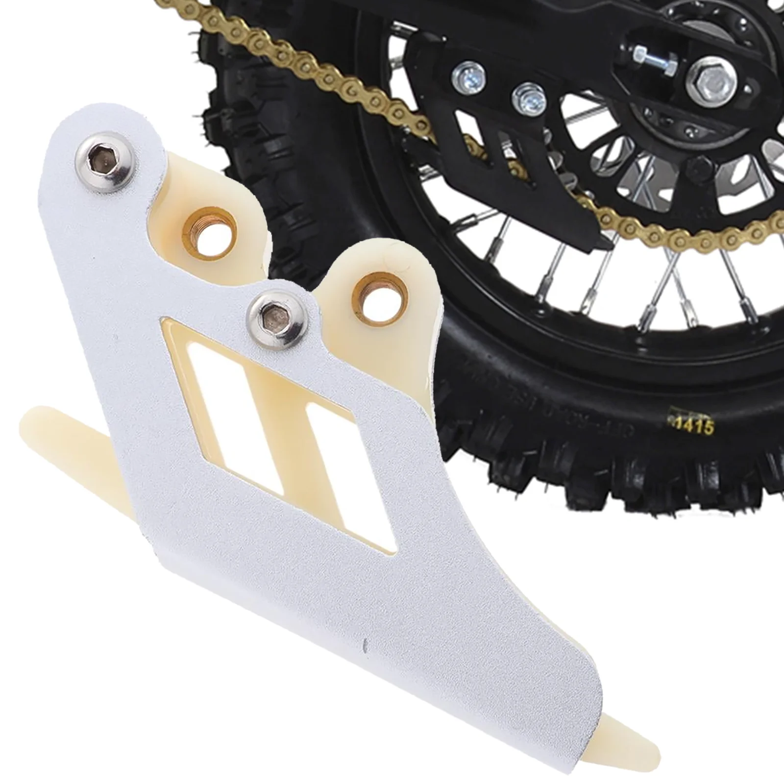 Silver New Model Alloy Chain Guard For KAYO SSR T2 T4 T6 X6 420 428 520 Motorcycle Spare Parts Aluminum Alloy Chain Guide Guard
Silver New Model Alloy Chain Guard For KAYO SSR T2 T4 T6 X6 420 428 520 Motorcycle Spare Parts Aluminum Alloy Chain Guide Guard