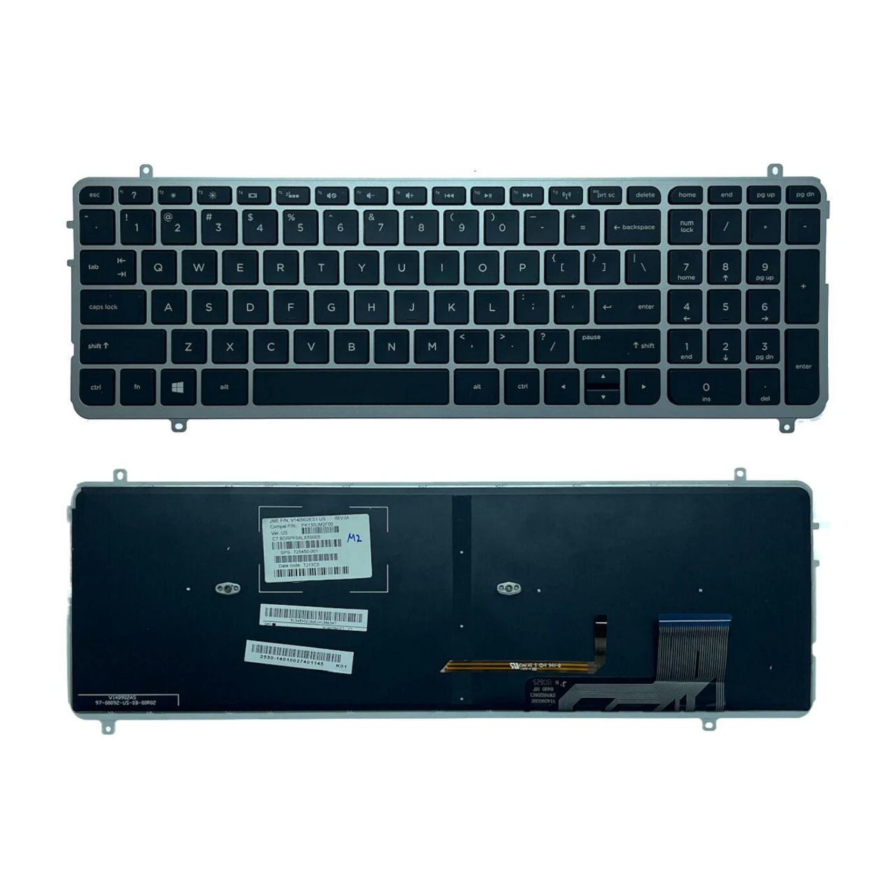 Новая клавиатура с подсветкой на языке США для HP Envy M6-K000 M6-K100 Series, сменная клавиатура для ноутбука 725450 -001
Новая клавиатура с подсветкой на языке США для HP Envy M6-K000 M6-K100 Series, сменная клавиатура для ноутбука 725450 -001