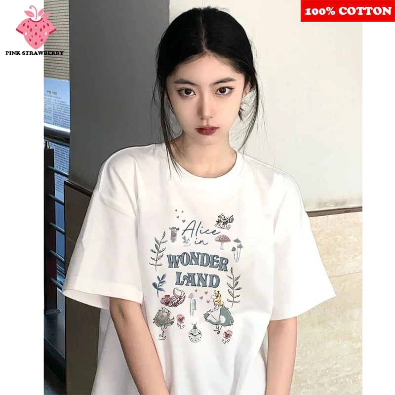 High quality Letter Plant Print T-shirt Women's Summer New 100% Cotton Short Sleeve T-shirt Casual Top Fashion Women's Clothing
High quality Letter Plant Print T-shirt Women's Summer New 100% Cotton Short Sleeve T-shirt Casual Top Fashion Women's Clothing