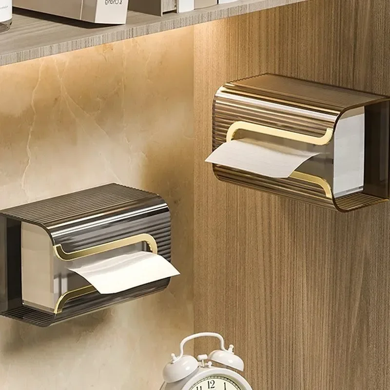 1PC Luxury Tissue Box Wall-Mounted Acrylic Transparent Tissue Box Table Napkin Holder Bathroom Paper Box Tissue Paper Dispenser
1PC Luxury Tissue Box Wall-Mounted Acrylic Transparent Tissue Box Table Napkin Holder Bathroom Paper Box Tissue Paper Dispenser
