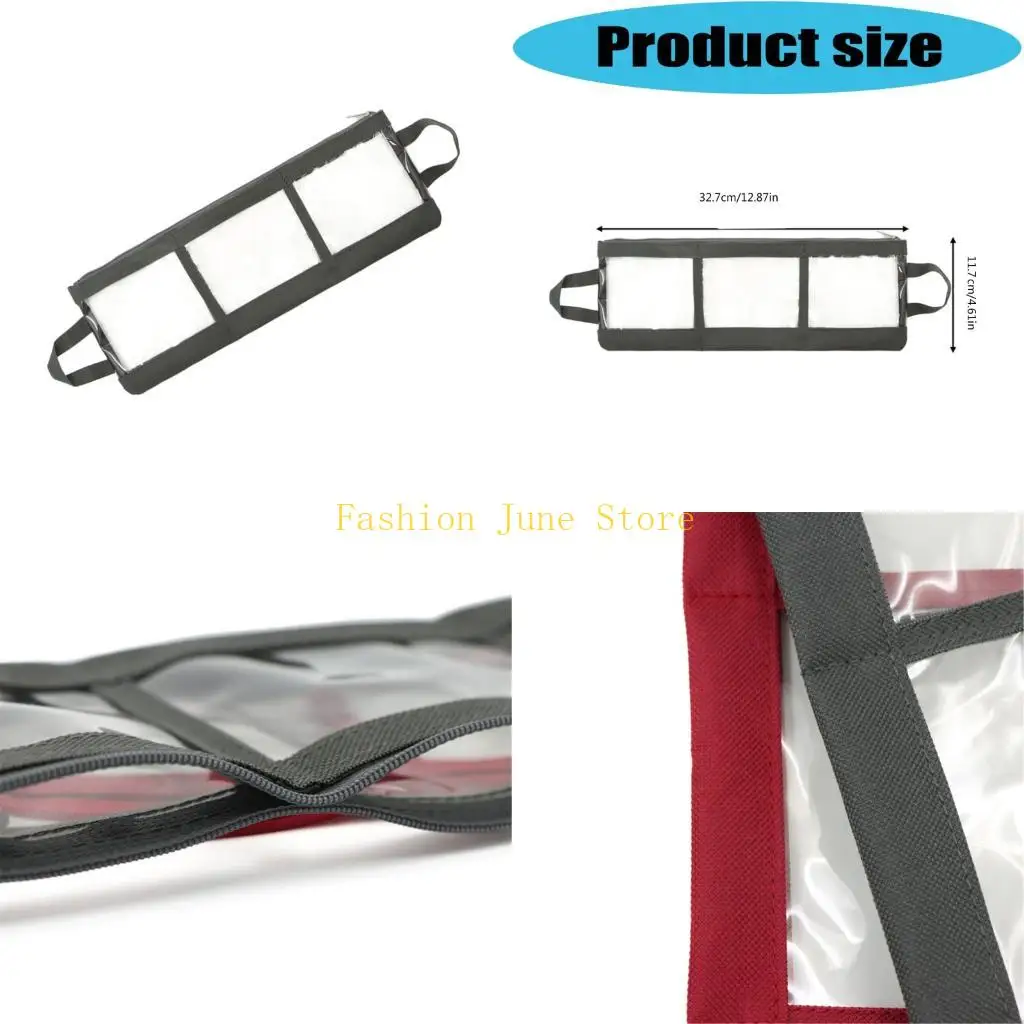 N5KA Multi Layer Jewelry Organizers Clear PVC Material Portable for Necklaces Rings
N5KA Multi Layer Jewelry Organizers Clear PVC Material Portable for Necklaces Rings