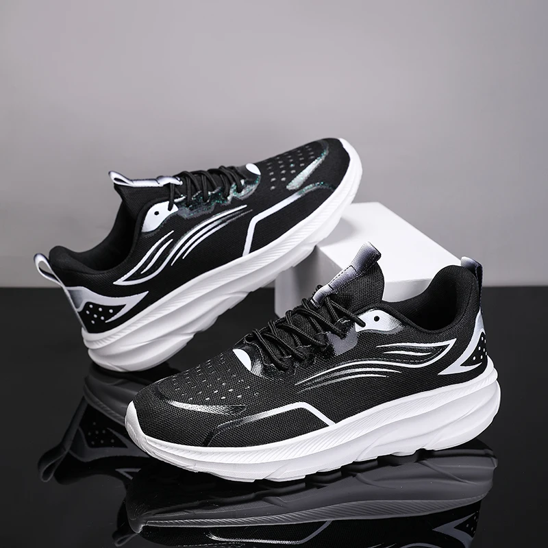 2025 Mesh Breathable Sports Casual Shoes Men's Elastic Breathable Soft Jogging Shoes Youth Racing Running Sports Shoes Non-Slip and Wear-Resistant
2025 Mesh Breathable Sports Casual Shoes Men's Elastic Breathable Soft Jogging Shoes Youth Racing Running Sports Shoes Non-Slip and Wear-Resistant