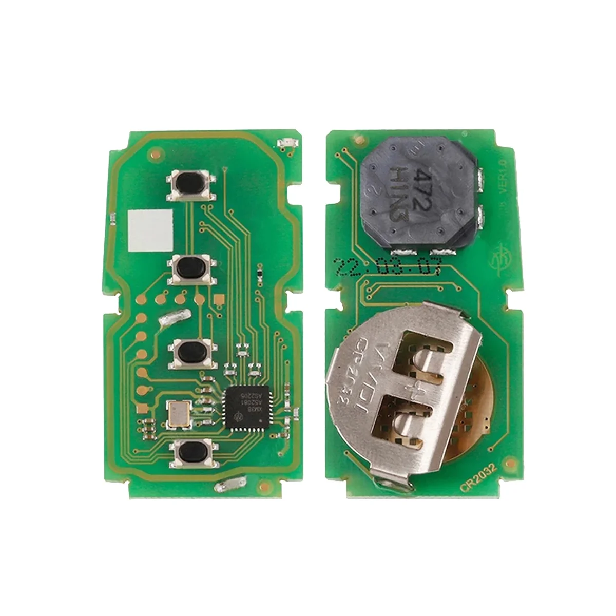 5PCS XSTO01EN Universal TOY.T Car Smart Key for XM38 Supports 4D 8A 4A VVDI2/VVDI Key Tool with Shell
5PCS XSTO01EN Universal TOY.T Car Smart Key for XM38 Supports 4D 8A 4A VVDI2/VVDI Key Tool with Shell