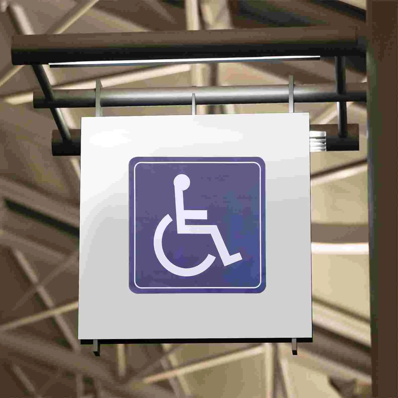 4 Pcs Wheelchair Sign Disabled Sticker Decals Self Adhesive Bumper Pvc Stickers for Cars
4 Pcs Wheelchair Sign Disabled Sticker Decals Self Adhesive Bumper Pvc Stickers for Cars