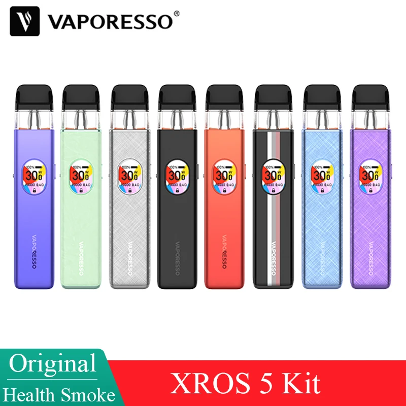 Original Vaporesso XROS 5 Pod Kit 1500mAh Battery with 3ml XROS Pod Power/Normal/ECO Mode Electronic Cigarette MTL RDL Vape Kit
Original Vaporesso XROS 5 Pod Kit 1500mAh Battery with 3ml XROS Pod Power/Normal/ECO Mode Electronic Cigarette MTL RDL Vape Kit
