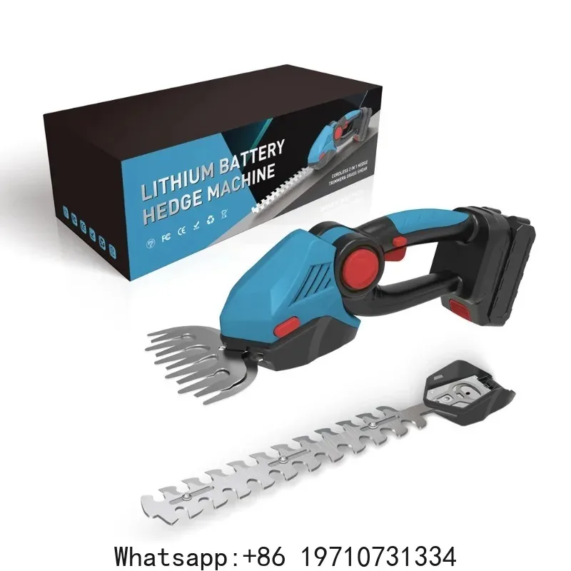 2 IN 1 Electric Small Hedge Trimmer, Lawn Mower, Household Wireless Handheld Mini Green Belt, Gardening and Pruning for Makita
2 IN 1 Electric Small Hedge Trimmer, Lawn Mower, Household Wireless Handheld Mini Green Belt, Gardening and Pruning for Makita