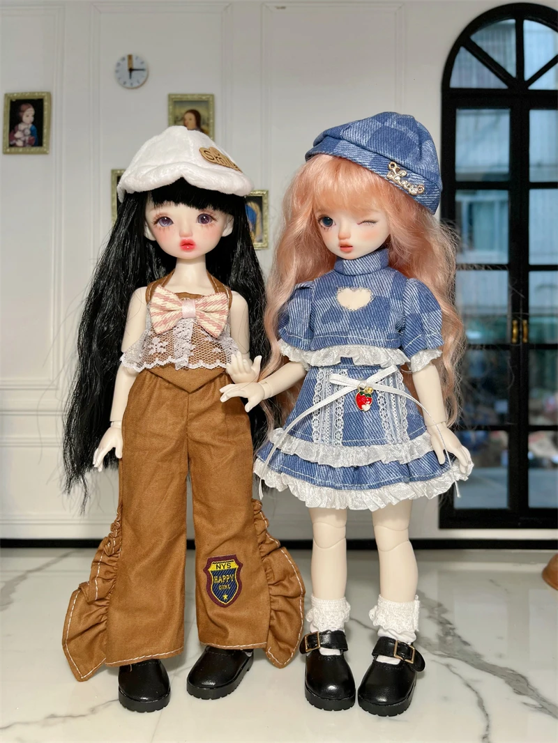 BJD doll clothes for 1/6 size cute skirt casual all-match BJD doll clothes 1/6 set doll accessories
BJD doll clothes for 1/6 size cute skirt casual all-match BJD doll clothes 1/6 set doll accessories