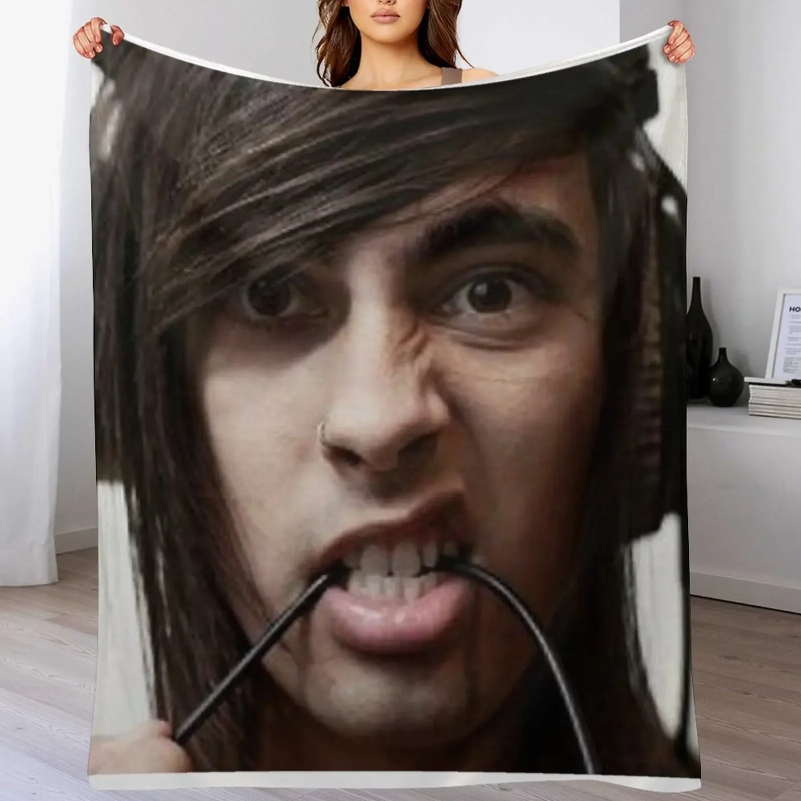 Vic Fuentes Throw Blanket Bed linens Bed Fashionable decorative Comforter Blankets
Vic Fuentes Throw Blanket Bed linens Bed Fashionable decorative Comforter Blankets