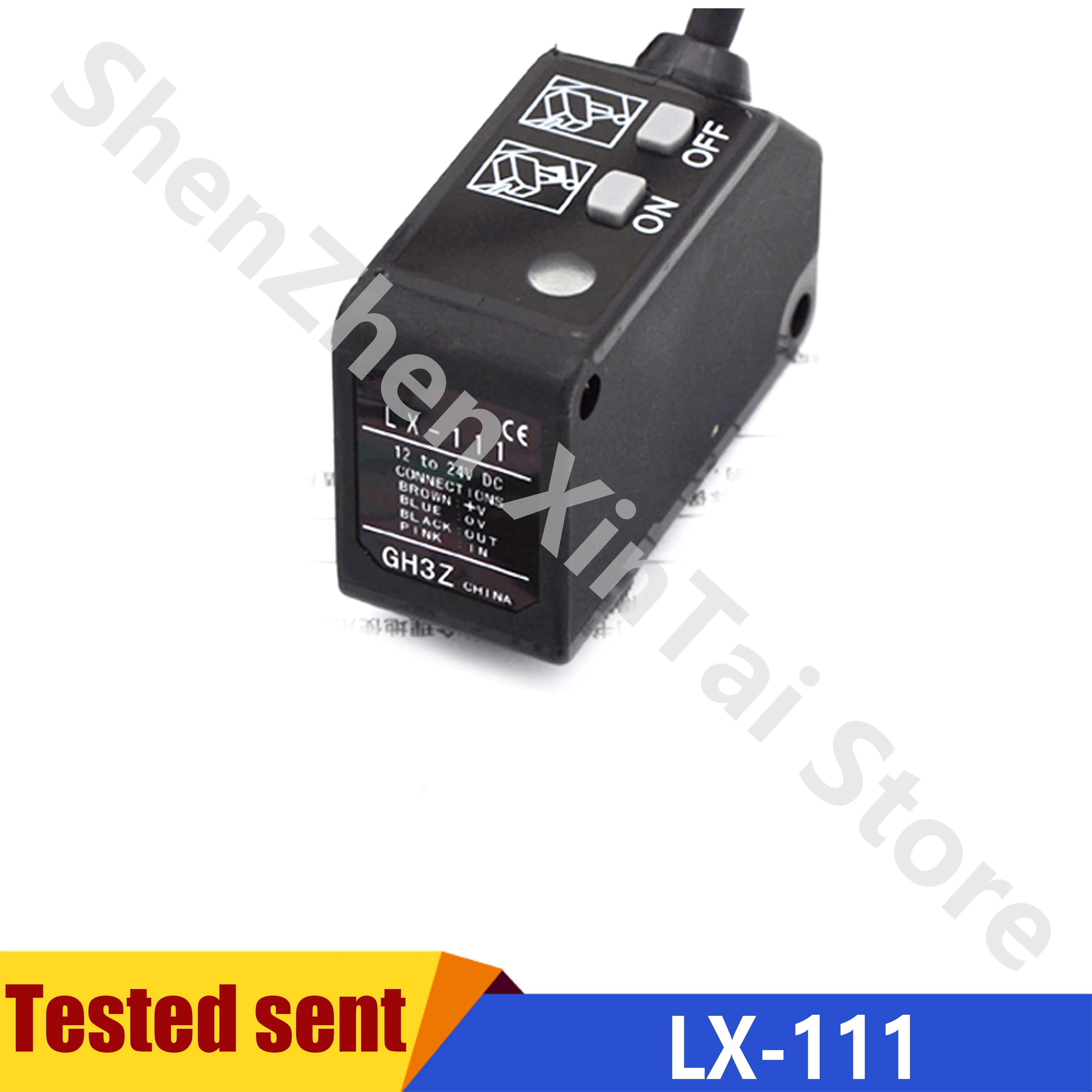 New Original High Precision 3-color LED Detection Color Code Sensor LX-111 LX-111-P
New Original High Precision 3-color LED Detection Color Code Sensor LX-111 LX-111-P