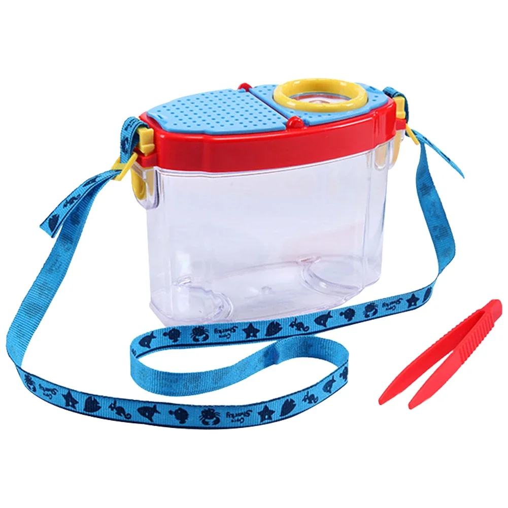 Viewer Outdoor Insect Box Portable Large Magnifier Bug Container with Lanyard/Lid/Air Holes/Magnifier for Kids/Child/Students
Viewer Outdoor Insect Box Portable Large Magnifier Bug Container with Lanyard/Lid/Air Holes/Magnifier for Kids/Child/Students