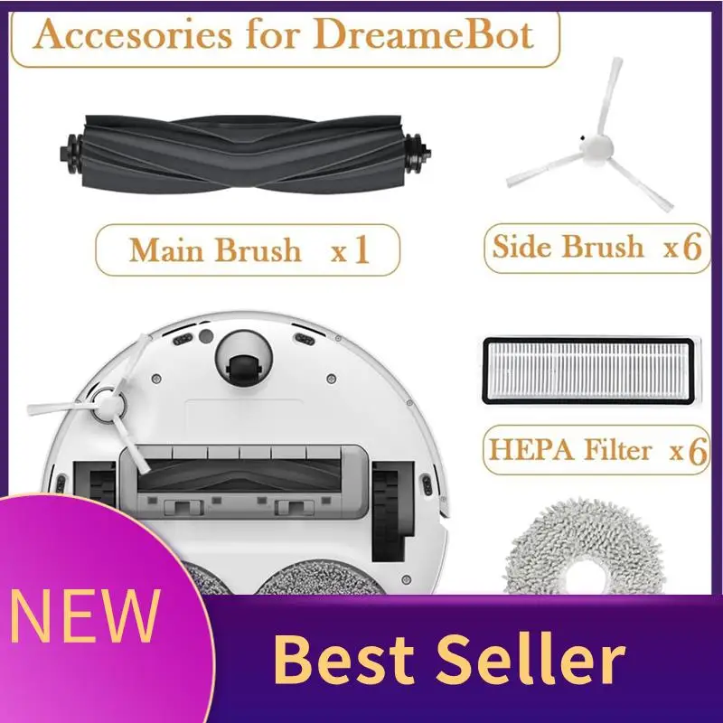A01M-For Dreame L10S Ultra/ L10 Ultra/ L10S Pro, Replacement Parts For Xiaomi X10 Plus Main Side Brush Hepa Filters Mop Pads
A01M-For Dreame L10S Ultra/ L10 Ultra/ L10S Pro, Replacement Parts For Xiaomi X10 Plus Main Side Brush Hepa Filters Mop Pads