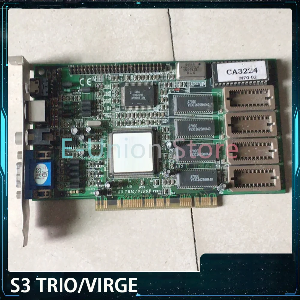 S3 TRIO/VIRGE PCI Graphics Card Industrial Control Graphics Card S3 TRIO VIRGE