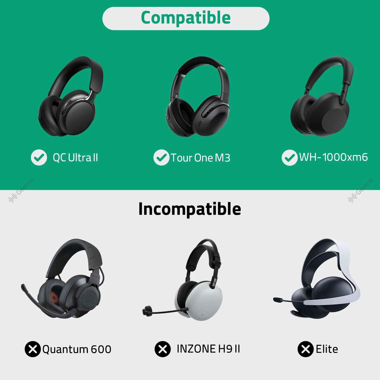 NOVA Headphones Puffy Pouch Compatible with Sony WH-1000XM6, B&O Beoplay H95, Bose QC Ultra II NOVA Headphones Puffy Pouch Compatible with Sony WH-1000XM6, B&O Beoplay H95, Bose QC Ultra II