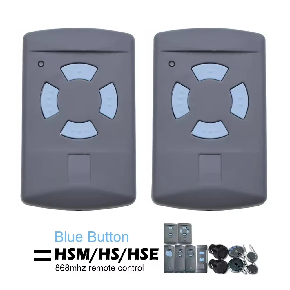 1pc / 2pcs Pilot 868 HSM4 Garage Door Remote Control HSM2 HSE2 HSE4 HS1 HS2 HS4 868mhz Gate Door Opener Controller
1pc / 2pcs Pilot 868 HSM4 Garage Door Remote Control HSM2 HSE2 HSE4 HS1 HS2 HS4 868mhz Gate Door Opener Controller