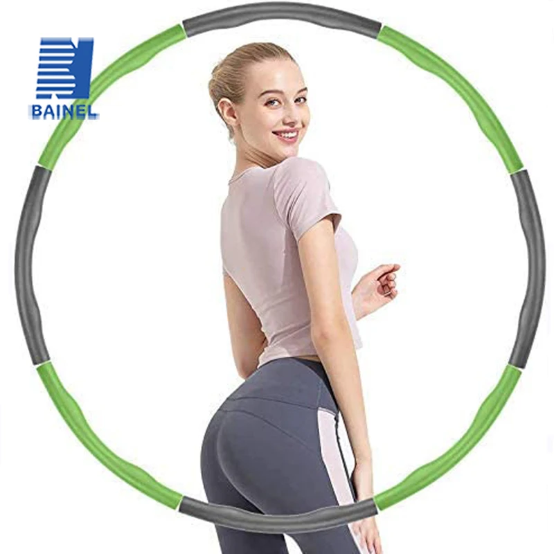 6/7/8 Sections Portable Detachable Easy Sport Hoop Fitness Gym Tool Plastic Light Weight Waist Trainer Ring Workout Equipment
6/7/8 Sections Portable Detachable Easy Sport Hoop Fitness Gym Tool Plastic Light Weight Waist Trainer Ring Workout Equipment