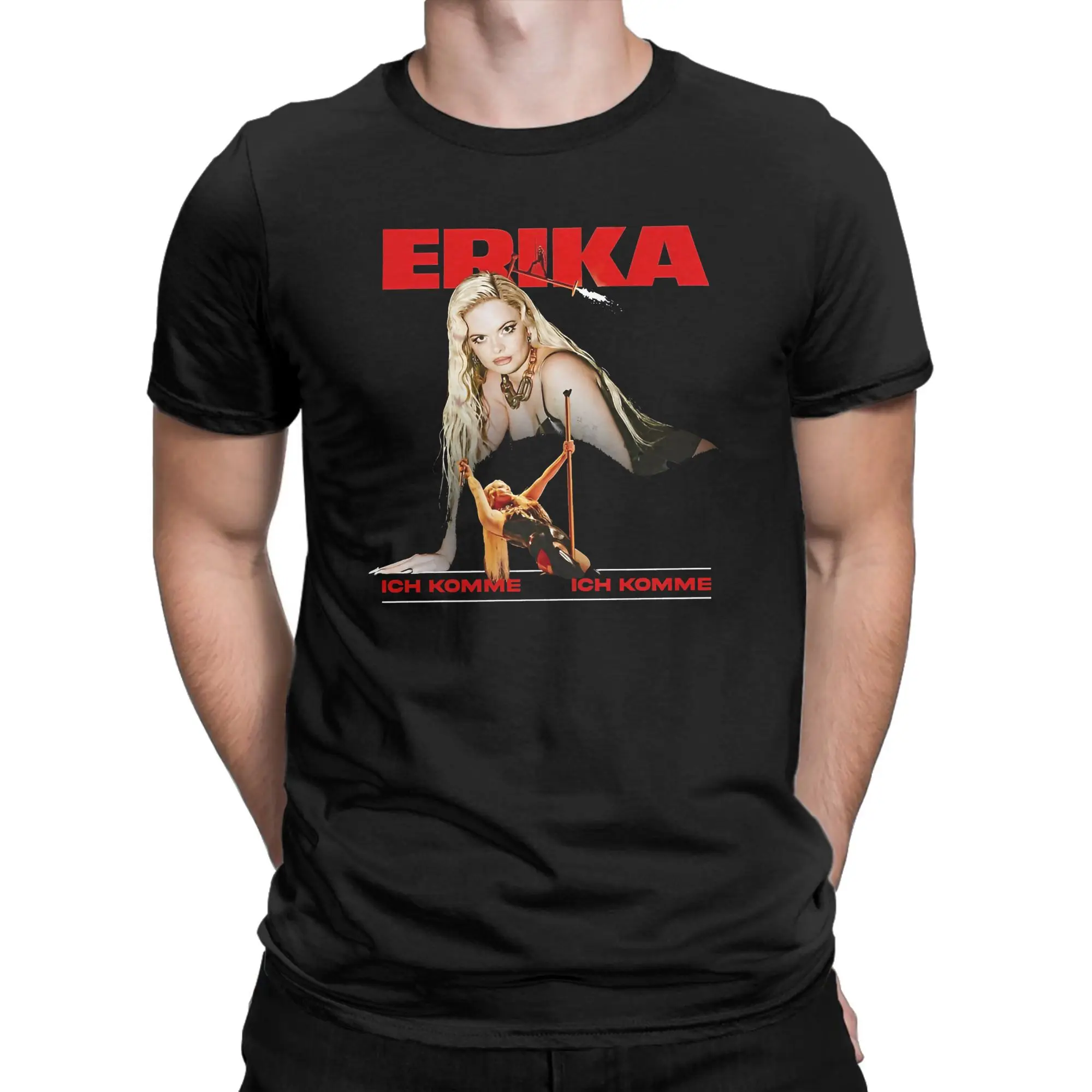 Erika Vikman Ich Komme Eurovision 2025 Finland Tee Shirt for Men Women New Arrival T Shirts 100% Cotton Clothing
Erika Vikman Ich Komme Eurovision 2025 Finland Tee Shirt for Men Women New Arrival T Shirts 100% Cotton Clothing