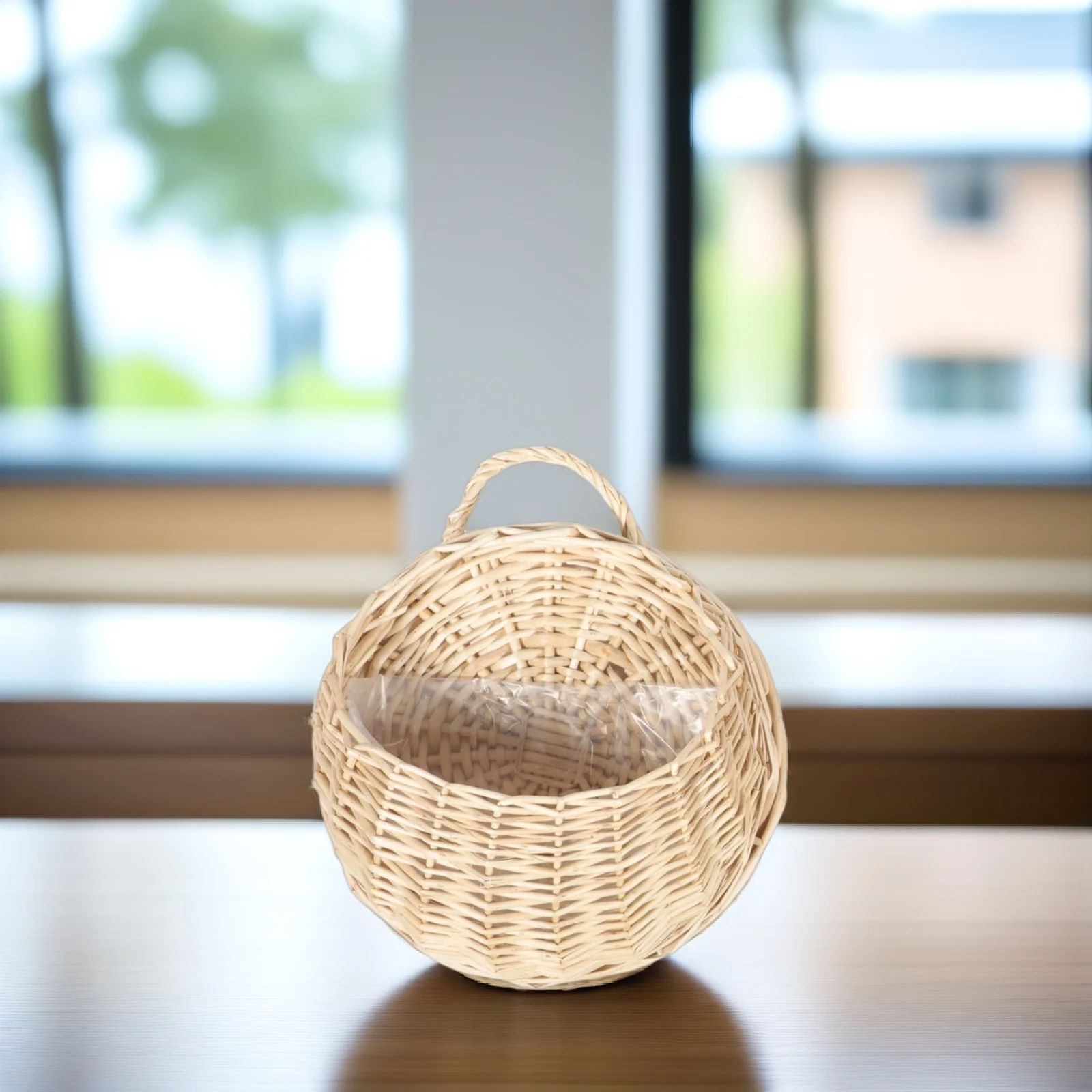Handmade Wall Hanging Flower Pot Woven Basket Beige Planter Vase Durable Storage Home Decor Garden Use Planter
Handmade Wall Hanging Flower Pot Woven Basket Beige Planter Vase Durable Storage Home Decor Garden Use Planter