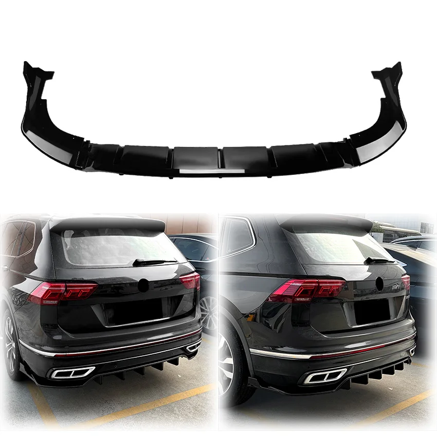 2021 2022 2023 For Volkswagen VW Tiguan MK2 Rline Rear Bumper Lip Spoiler Diffuser Splitter Trim Cover By ABS Gloss Black
2021 2022 2023 For Volkswagen VW Tiguan MK2 Rline Rear Bumper Lip Spoiler Diffuser Splitter Trim Cover By ABS Gloss Black