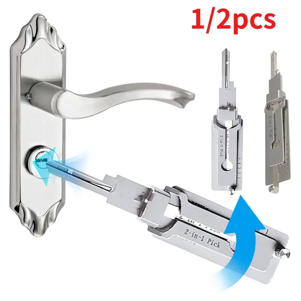 1/2PCS Stainless Steel Key Decoder SS001 O-ring Pickup Hook Tool Pickup Hand Tool Maintenance Repair Kit Key Pick/Decoder Tool
1/2PCS Stainless Steel Key Decoder SS001 O-ring Pickup Hook Tool Pickup Hand Tool Maintenance Repair Kit Key Pick/Decoder Tool