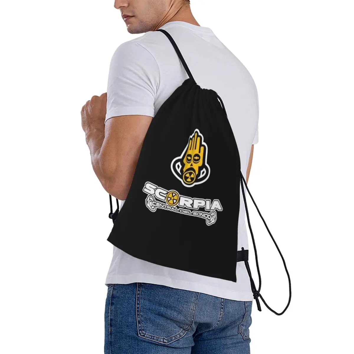 Scorpia - Central Del Sonido Backpacks Casual Drawstring Bundle Pocket Sundries Bag Book Bags for Travel Students
Scorpia - Central Del Sonido Backpacks Casual Drawstring Bundle Pocket Sundries Bag Book Bags for Travel Students