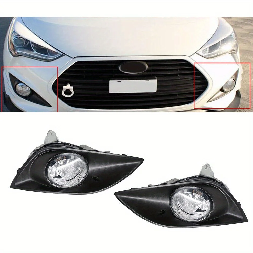 4×Halogen Fog Lamp With Cover Left+Right Side For Hyundai Veloster Turbo 13-2016
4×Halogen Fog Lamp With Cover Left+Right Side For Hyundai Veloster Turbo 13-2016