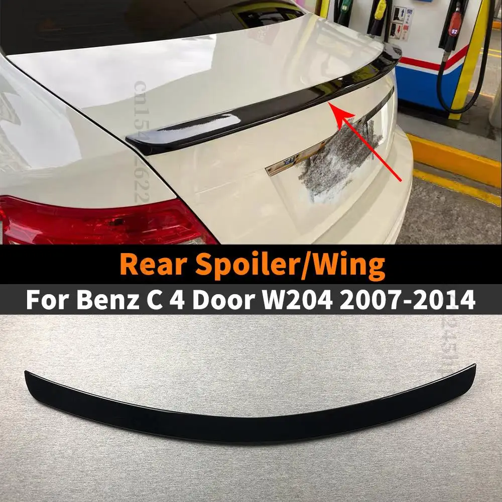 Rear Trunk Spoiler Wing Decoration For Mercedes Benz C class 4 Door W204 2007-2014 C180 C200 C220 C260 C300 Boot Lip Refit Trim
Rear Trunk Spoiler Wing Decoration For Mercedes Benz C class 4 Door W204 2007-2014 C180 C200 C220 C260 C300 Boot Lip Refit Trim