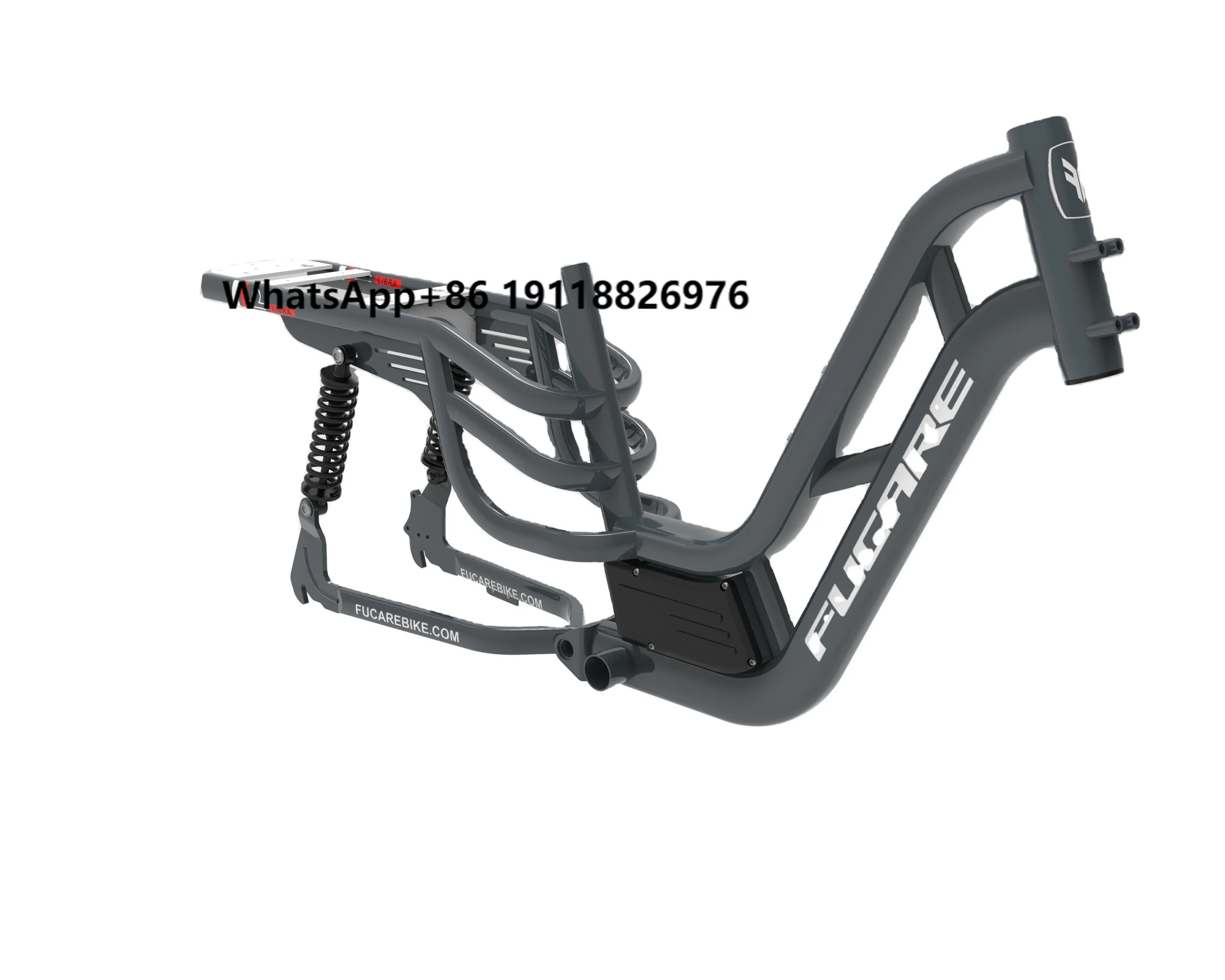 Fucare Libra Grey 20 Inch 6061 Aluminium Alloy 190mm Drop Out 400LBS Loading Capacity Fat Tire Electric Bike Step-Through Frame
Fucare Libra Grey 20 Inch 6061 Aluminium Alloy 190mm Drop Out 400LBS Loading Capacity Fat Tire Electric Bike Step-Through Frame