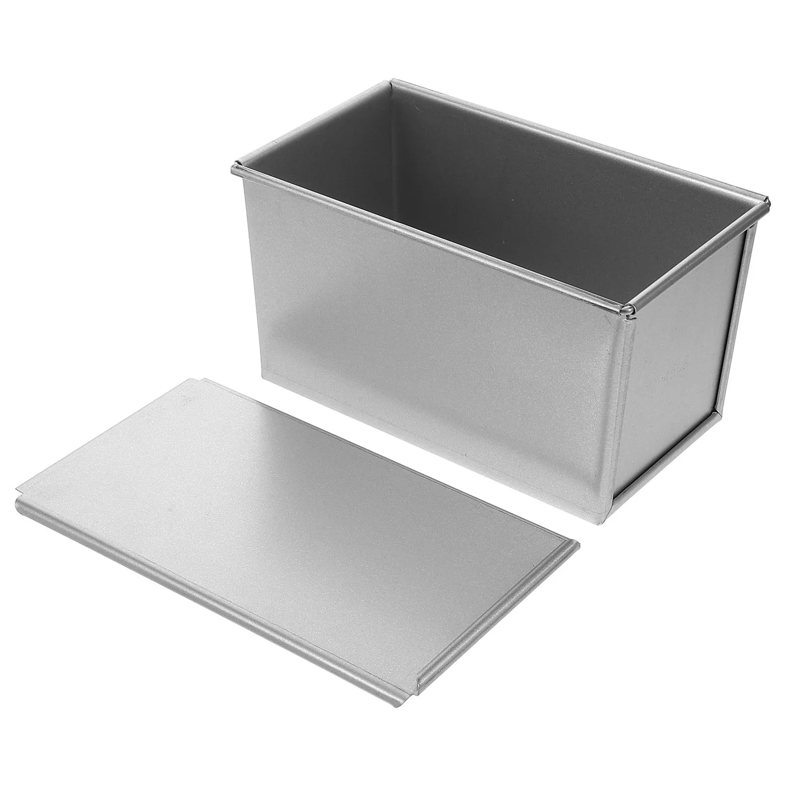 1PC Rectangular Toast Box Mold Bread Container Tray Storage Boxes Silver Loaf Travel Portable Durable Reusable Kitchen Bowl
1PC Rectangular Toast Box Mold Bread Container Tray Storage Boxes Silver Loaf Travel Portable Durable Reusable Kitchen Bowl