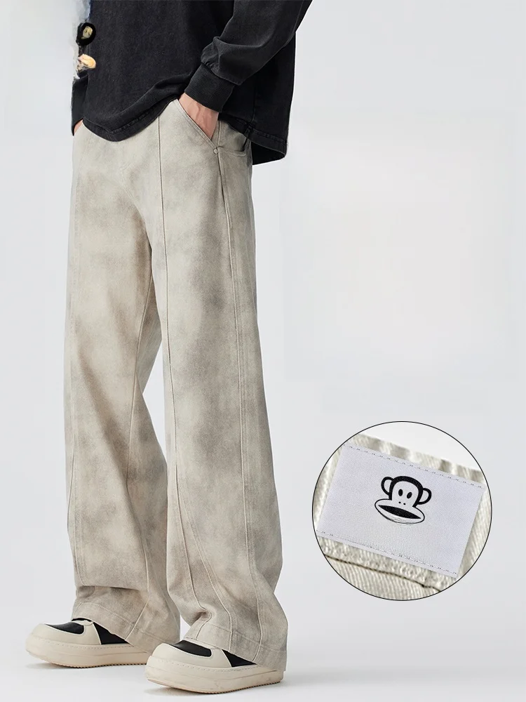 PaulFrank Loose Casual Pants Men's American High Street Dir Sle Autumn Trendy Brand Haome Straight Leg Cotton Jeans
PaulFrank Loose Casual Pants Men's American High Street Dir Sle Autumn Trendy Brand Haome Straight Leg Cotton Jeans