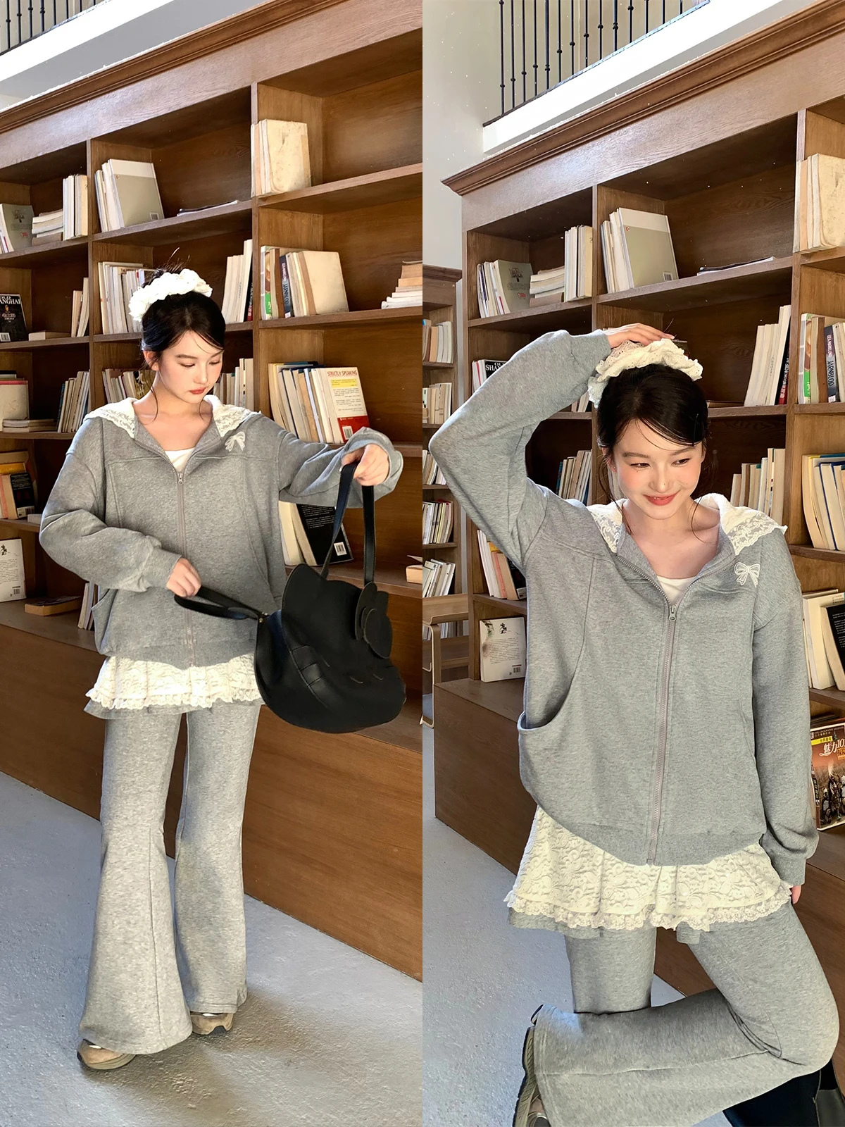 Свободный повседневный женский костюм для работы и отдыха, большой размер, осенний комплект с длинным рукавом, юбка А-силуэта с высокой талией
Свободный повседневный женский костюм для работы и отдыха, большой размер, осенний комплект с длинным рукавом, юбка А-силуэта с высокой талией