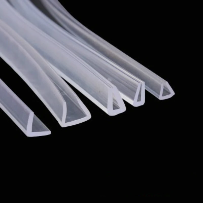 2METERS U-shaped silicone rubber shower room door and window glass seal strips for 0.5-35mm thick glass seals
2METERS U-shaped silicone rubber shower room door and window glass seal strips for 0.5-35mm thick glass seals