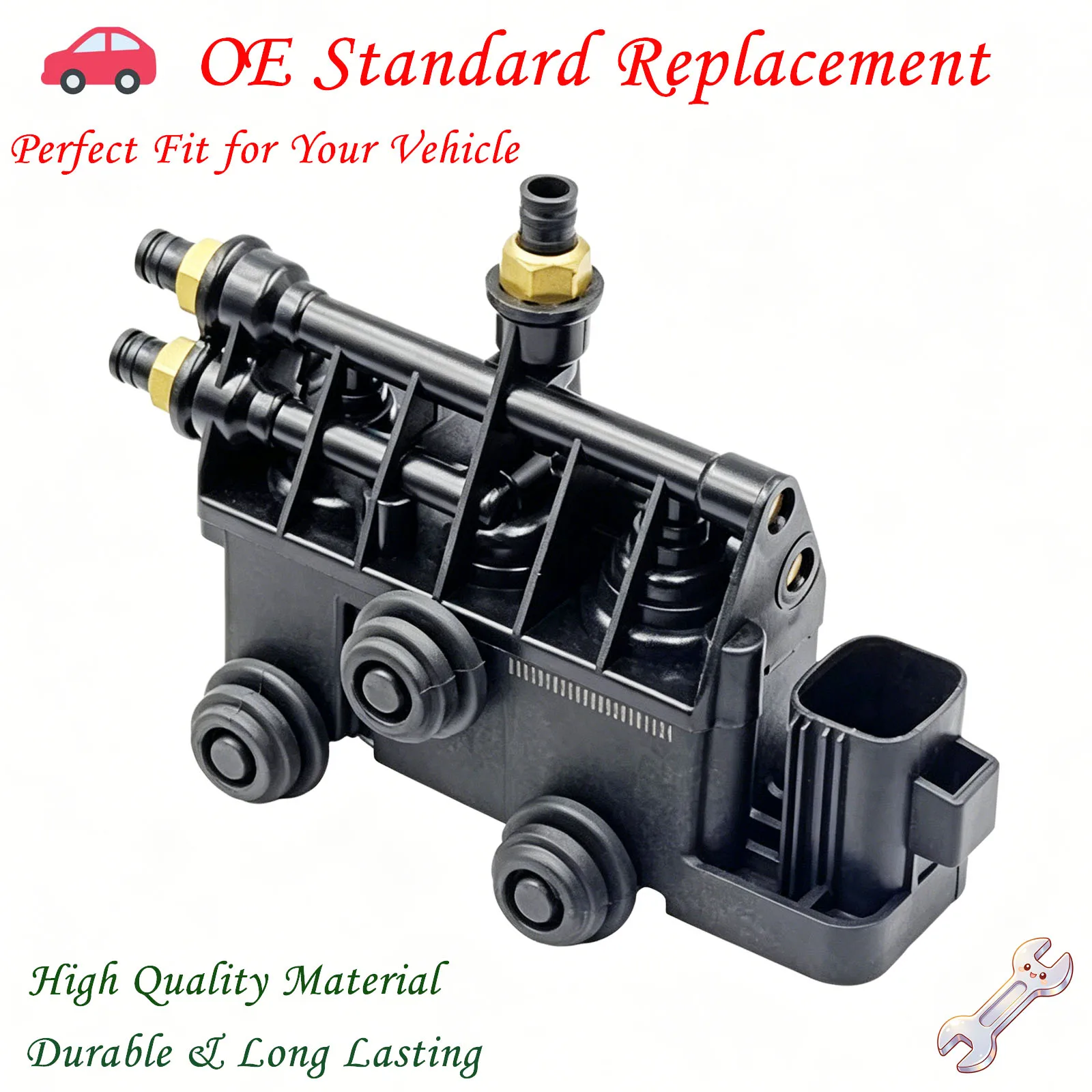 Suitable for Land Rover Range Rover Sport, Discovery 3/4 L319 L320 Air Pump Distribution Valve RVH000055 RVH000095 RVH500050
Suitable for Land Rover Range Rover Sport, Discovery 3/4 L319 L320 Air Pump Distribution Valve RVH000055 RVH000095 RVH500050
